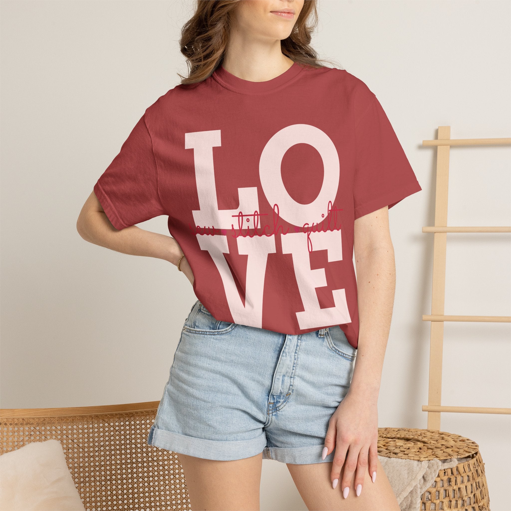 Sew Stitch Quilt Love | T-Shirt