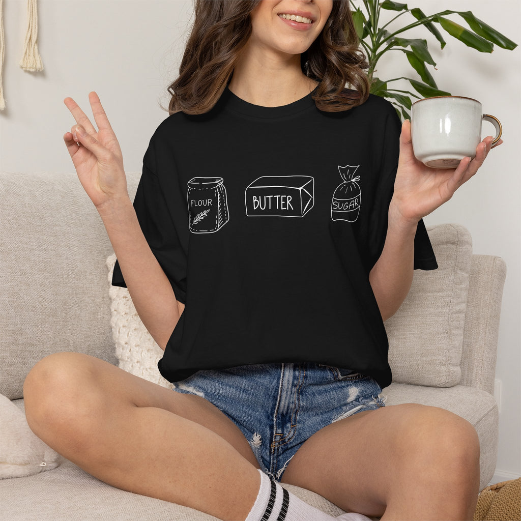 Doodles: Milk • Butter • Bread Illustrated T-Shirt