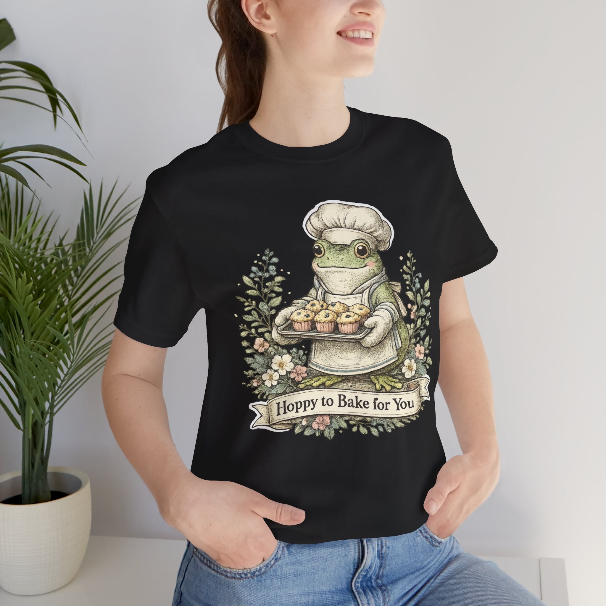 Hoppy to Bake for You Tee | Baking Illustration Shirt