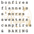 SVG | PNG - fall words - baking