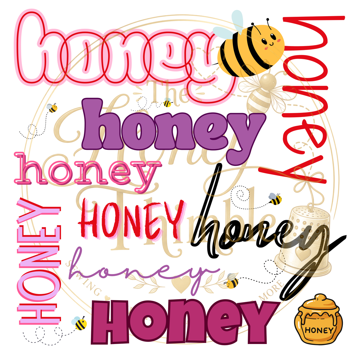 Honey Script Graphic Design